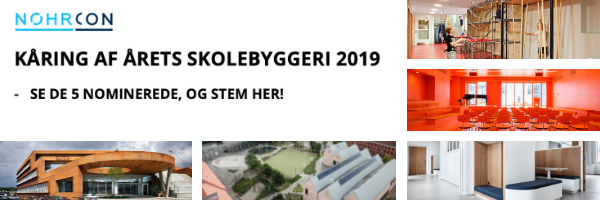 Banner Afstemning Årets Skolebyggeri DK 2019