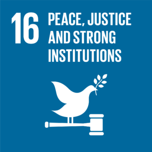 FN Verdensmål Nr. 16: Fred, retfærdighed og stærke institutioner