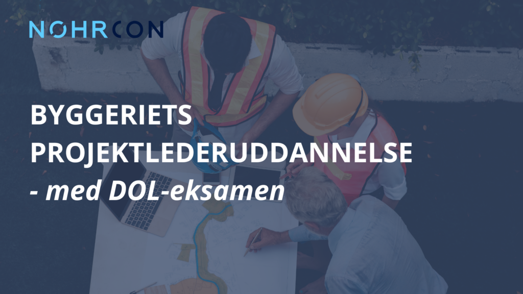 BANNER Byggeriets Projektlederuddannelse Med DOL Eksamen